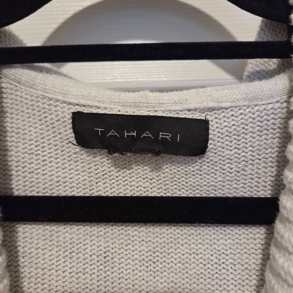 Tahari Womens size L long cozy cardigan - Picture 3 of 3